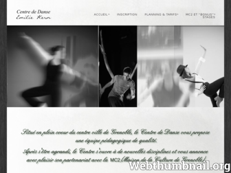 emiliekern-danse.fr website preview
