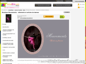 boutique-mouvements.fr website preview