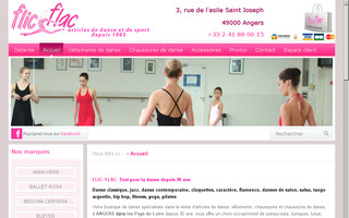 flicflac.fr website preview