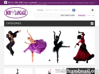 bodylangage.fr website preview