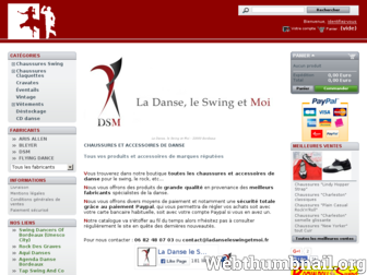ladanseleswingetmoi.fr website preview