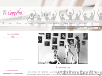 boutique-coppelia.fr website preview