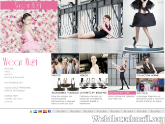 wearmoi.fr website preview