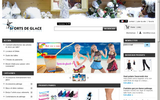 sports-de-glace.fr website preview