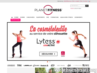 planet-fitness.fr website preview