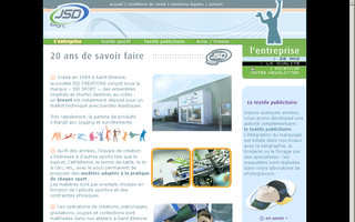 jsd-sport.fr website preview