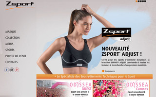 zsport.fr website preview