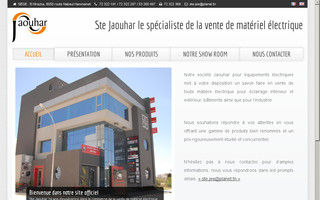ste-jaouhar.com website preview
