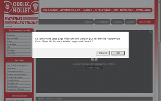odelec-nollet.fr website preview