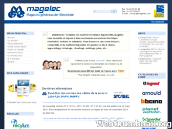magelec.com website preview