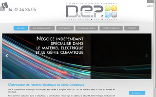 dep84.fr website preview