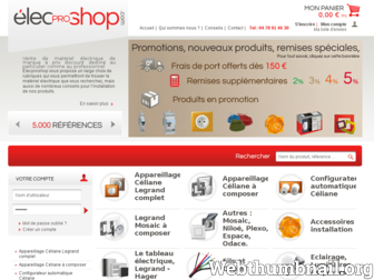elecproshop.com website preview