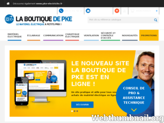 laboutiquedepke.fr website preview