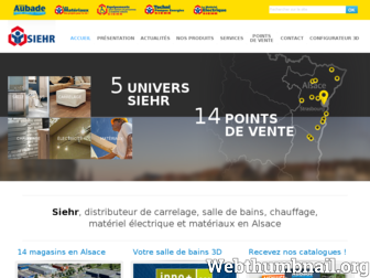 siehr.fr website preview