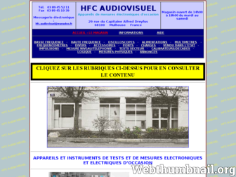 hfc-audiovisuel.com website preview