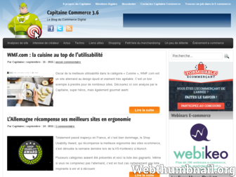 capitaine-commerce.com website preview