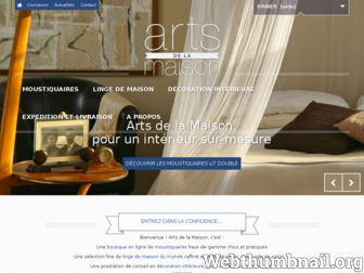 artsdelamaison.com website preview