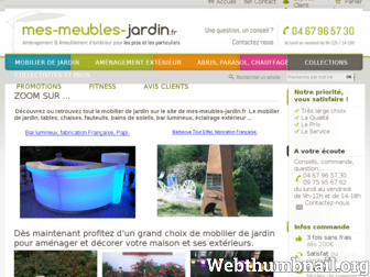 mes-meubles-jardin.fr website preview