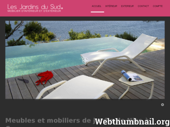 lesjardinsdusud.com website preview