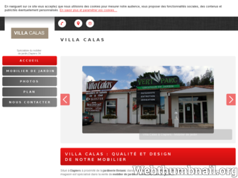 villacalas-mobilier-jardin-design.fr website preview