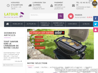 latour-mobilier-jardin.fr website preview
