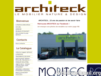 architeck.fr website preview