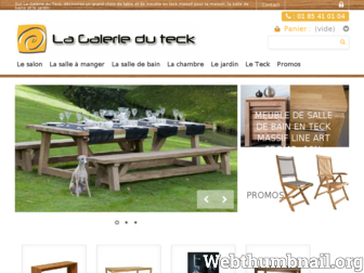 lagalerieduteck.fr website preview