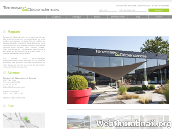 terrasse-dependances.com website preview