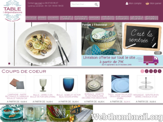 tableetdependances.fr website preview
