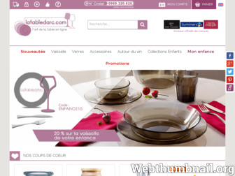 latabledarc.com website preview