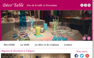 deco-table-valognes.fr website preview