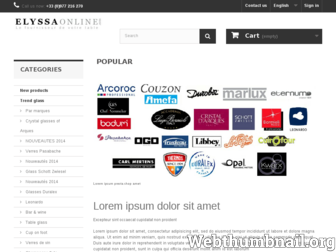 elyssaonline.com website preview