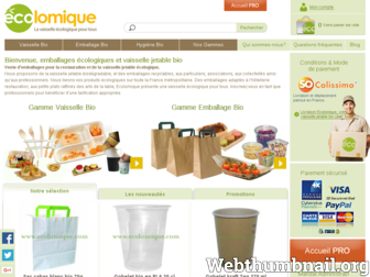 ecolomique.com website preview