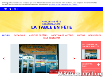la-table-en-fete.fr website preview