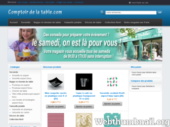 comptoirdelatable.com website preview