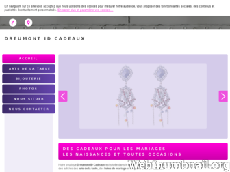 dreumontidcadeaux.fr website preview