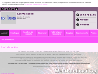 loc-vaisselle-haute-garonne.fr website preview