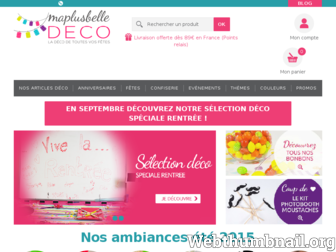 maplusbelledeco.com website preview