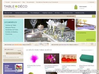 table-et-deco.fr website preview