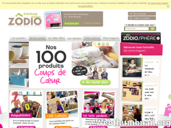 bordeaux.zodio.fr website preview