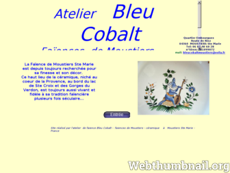 bleu-cobalt.com website preview