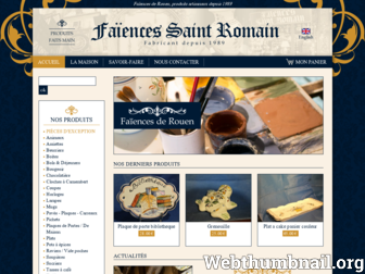 faiences-rouen.com website preview