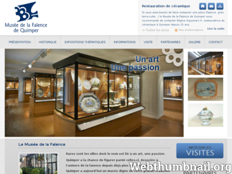 musee-faience-quimper.com website preview