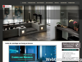 carrelage-bressan.fr website preview