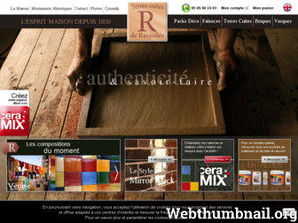 terres-cuites-raujolles.fr website preview