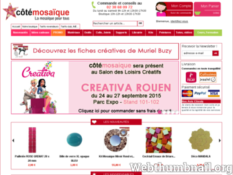 cotemosaique.com website preview