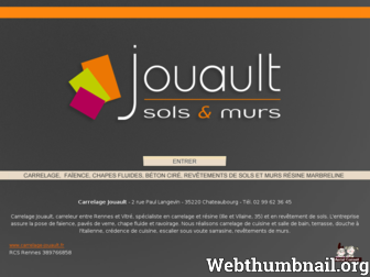 carrelage-jouault.fr website preview