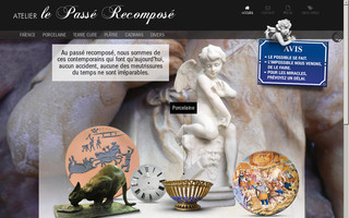 passe-recompose.com website preview