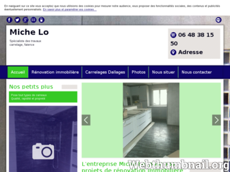 miche-lo-carrelage.fr website preview