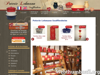 poterie-soufflenheim.com website preview